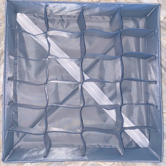 24 Grids Home Foldable & Washable Closet Organizer Grey - Picture 8 of 13